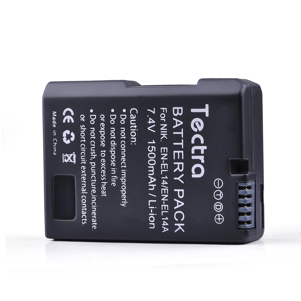EN-EL14 EN-EL14A 1500mAh Battery for Nikon P7800 P7700 P7100 P7000 D5500 D5300 D5200 D3200 D3300 D5100 D3100 enel14a enel14