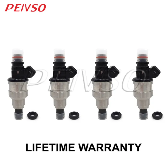 PEIVSO 4pcs 750cc Fuel Injector For Hond*a D16 B16 B18 B20 F22 H22 H22A 42LB EV1