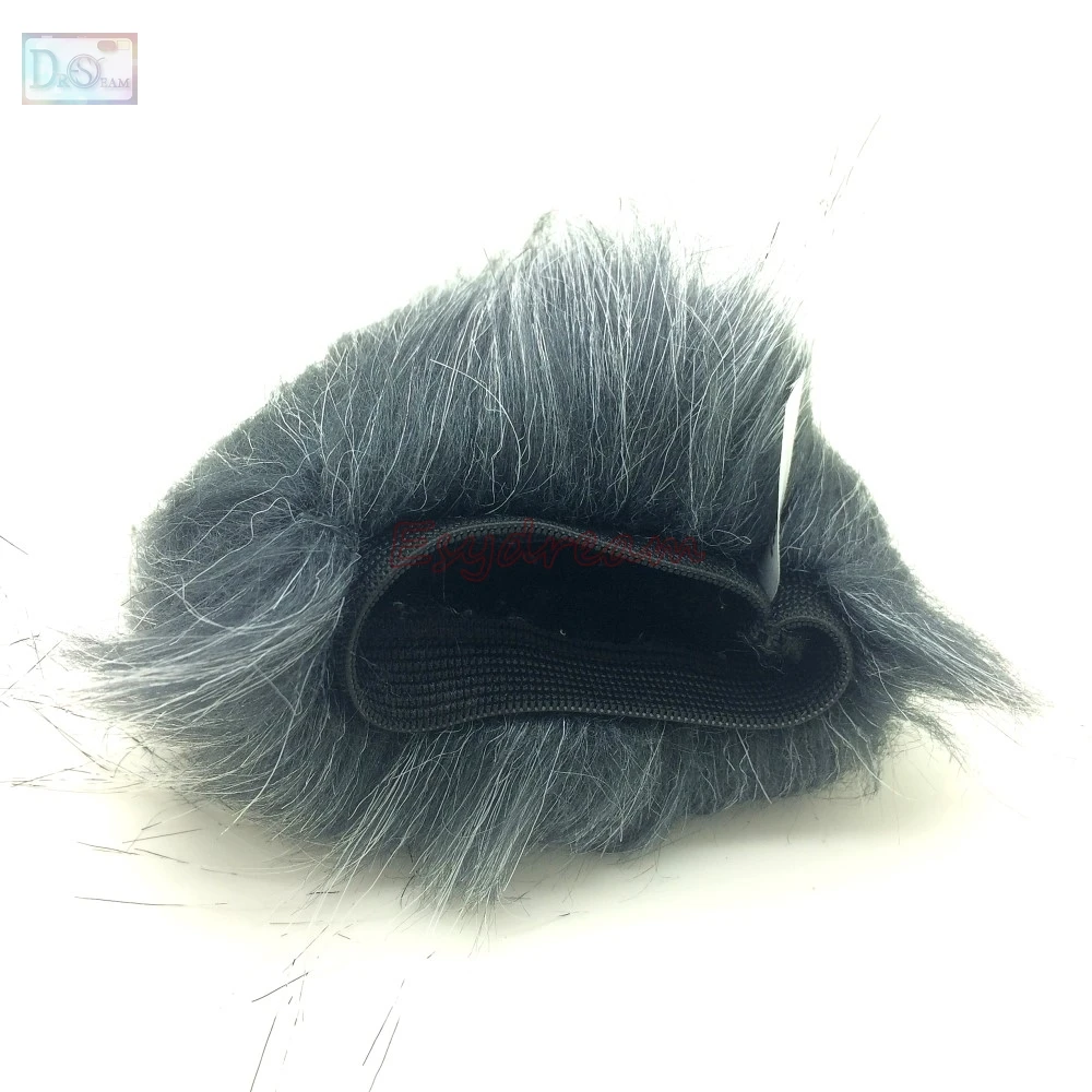 Professional Outdoor Dusty MIC Furry Cover Windscreen Windshield Muff for TASCAM DR-100 MKII DR100 MK II Voice Deadcat MIC