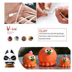 2pcs DIY Multifunction V-tie Moldable Repairing Glue Self Polymer Doughs Clays Self Setting Silicone Polymer Dough Mud Rubber