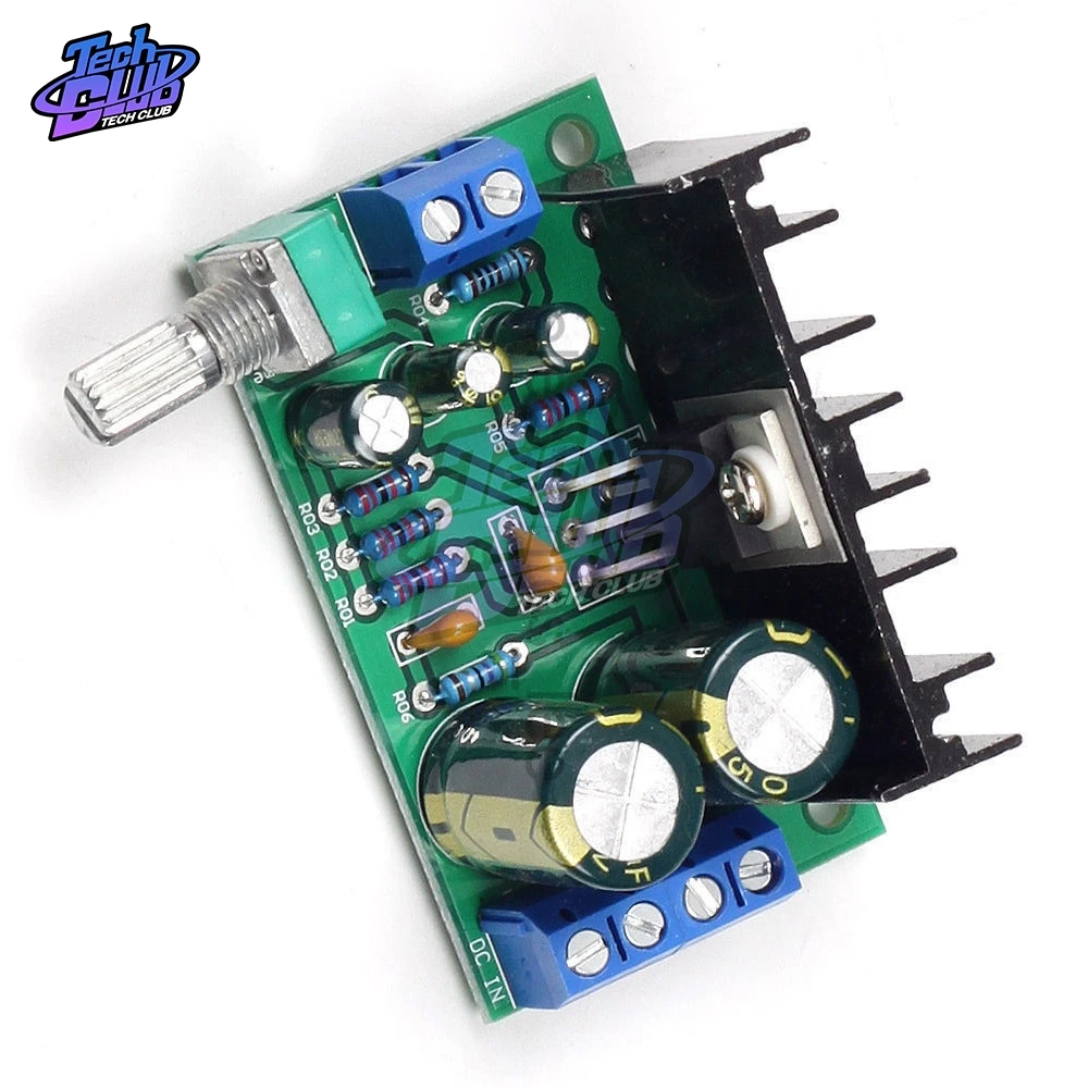 1-Channel TDA2050 DC 12-24V 5W-120W One Channel Mono Audio Power Amplifier Board Module