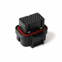 1 Set 34 Pin Female Tyco AMP Auto Oil Gas Connector TE Connective computer connectors 4-1437290-0 with pins