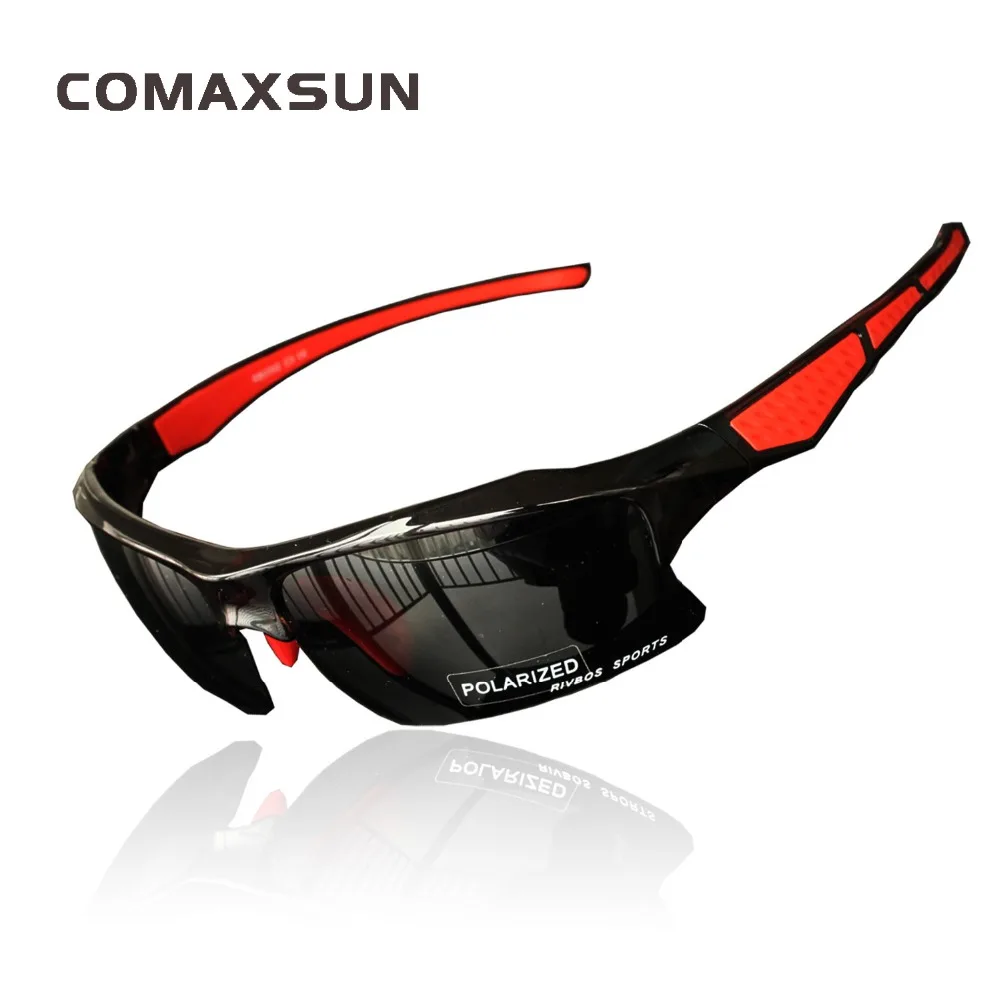 COMAXSUN occhiali da ciclismo polarizzati occhiali da bici professionali occhiali da bicicletta occhiali da sole per sport all\'aria aperta UV 400