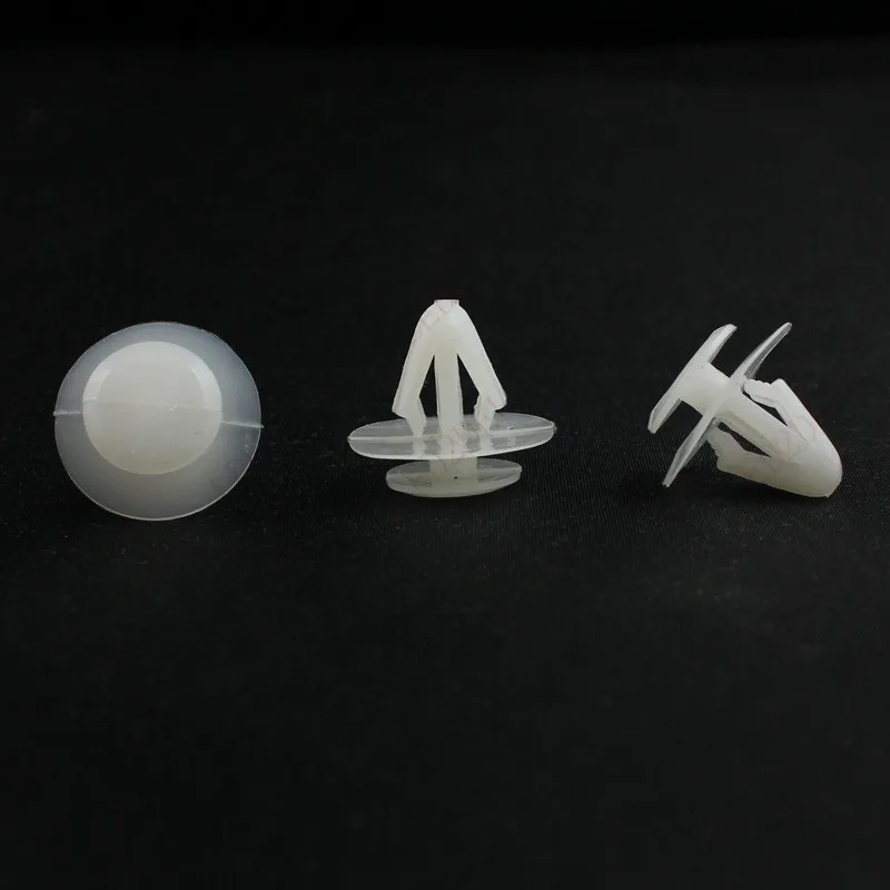 50PCS Plastics Clips 10mm For Ford Mondeo Focus Interior Door Card Trim Panel Clips Car Interior Door Fastener image 5