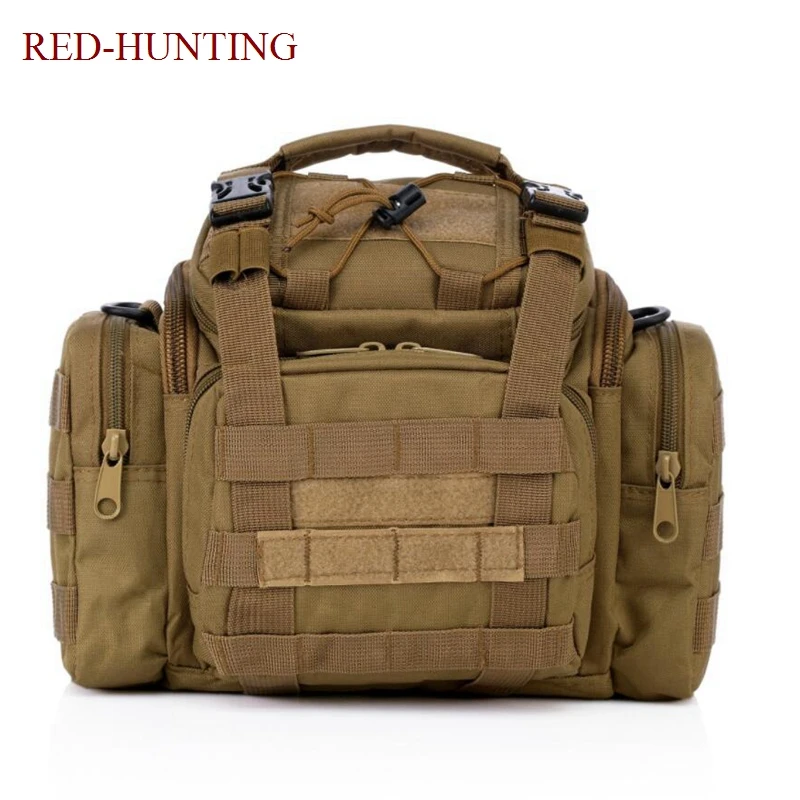 600D Nylon Multi-purpose Outdoor Camera Bag Tactical Camping Hiking Climbing Backpack Rucksack