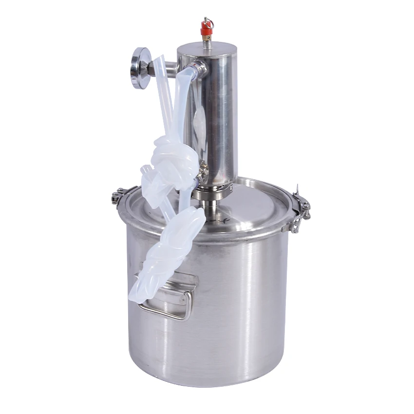 12L Moonshine Distiller Stainless steel High Vol Liqour Maker Brandy Vodka Whisky Machine Fermentation Barrel Home Brewing Tank