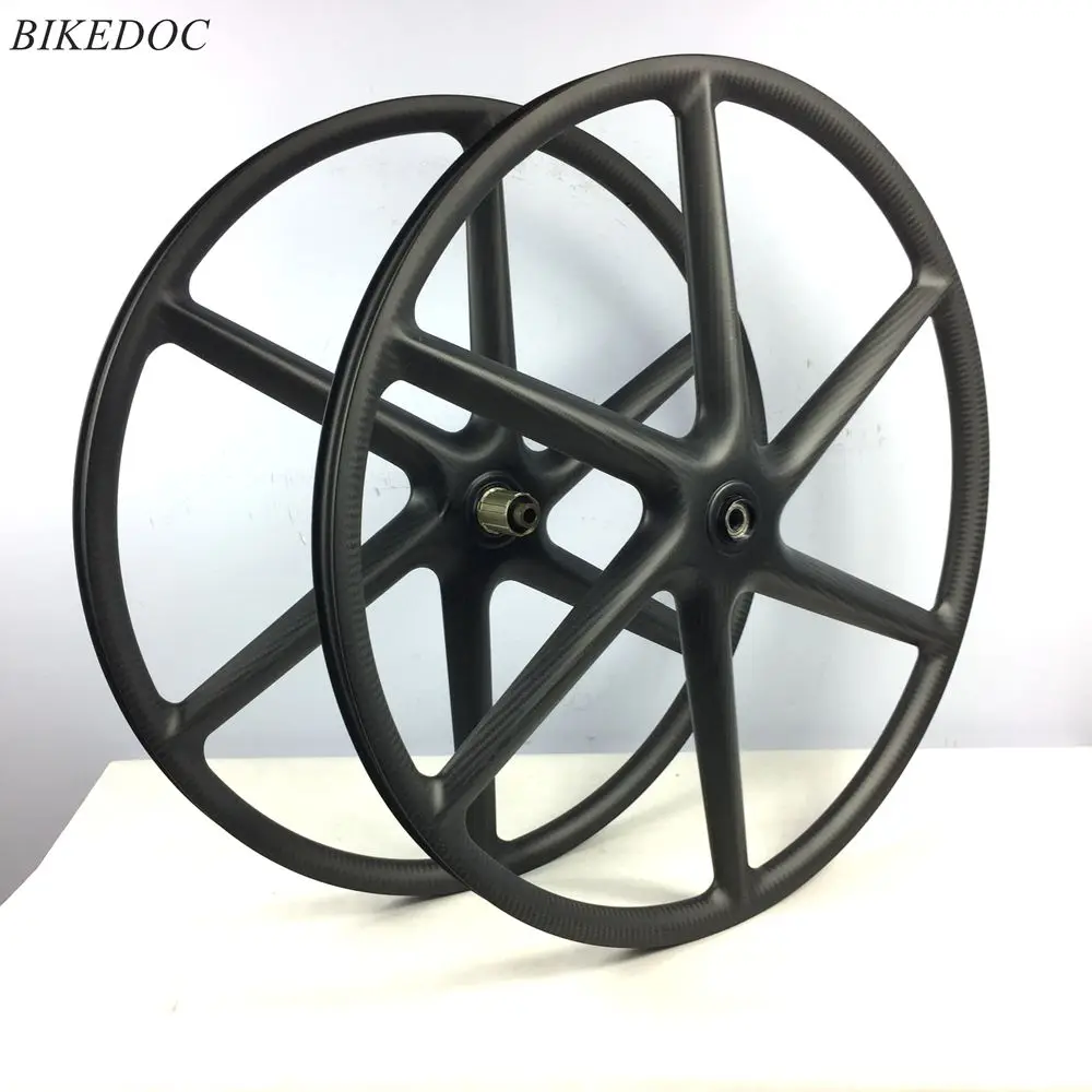 BIKEDOC mtb wheelset 29er Lefty 6 Spoke Wheel 29inch MTB Carbon Wheelset Tubeless Wheels