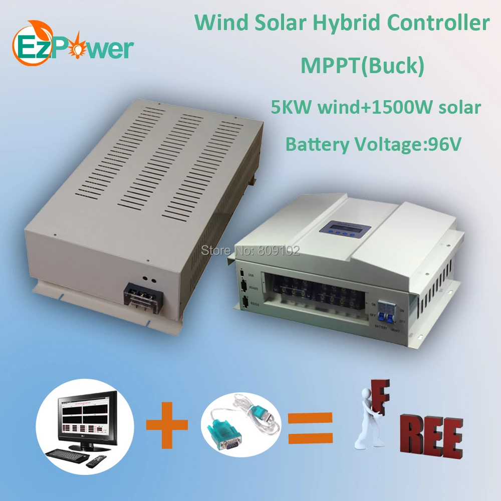 

5KW 96V MPPT wind solar hybrid controller with Buck function