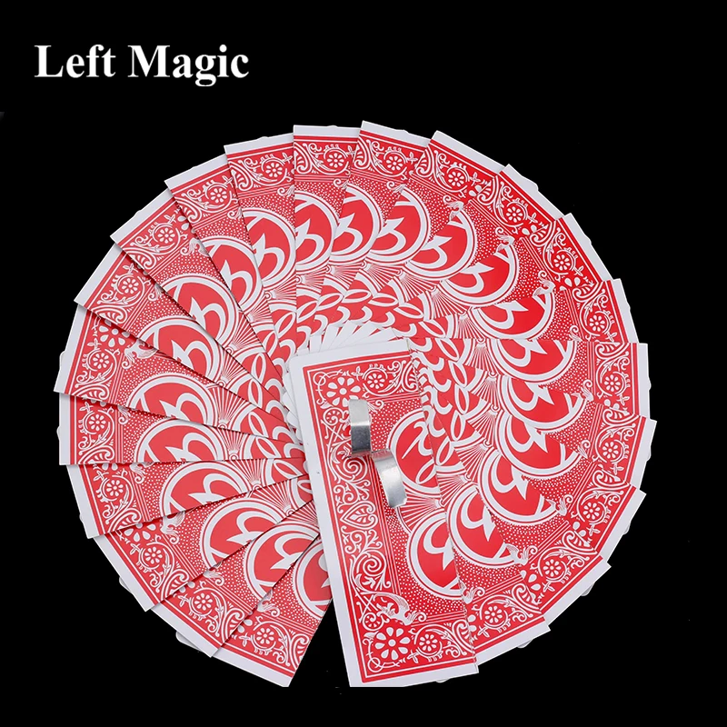 Large Card Fan Out From Hand Magic Tricks Stage Change Magic Props Classic Magic Fun Magic Accessories