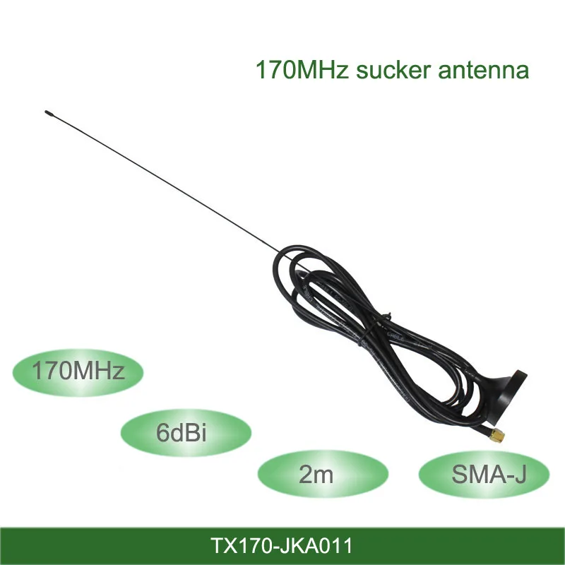 

170MHz antenna sma antenna high gain antenna 6dbi SMA Plug with Magnetic Base 2m Cable