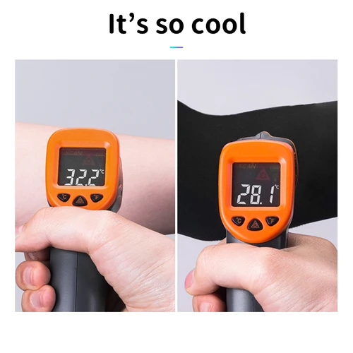 Imagen 2 del producto ROCKBROS-calentadores de ciclismo de seda de hielo, polainas con protección solar Anti-UV, mangas para piernas, mallas deportivas transpirables de alta elasticidad para bicicleta