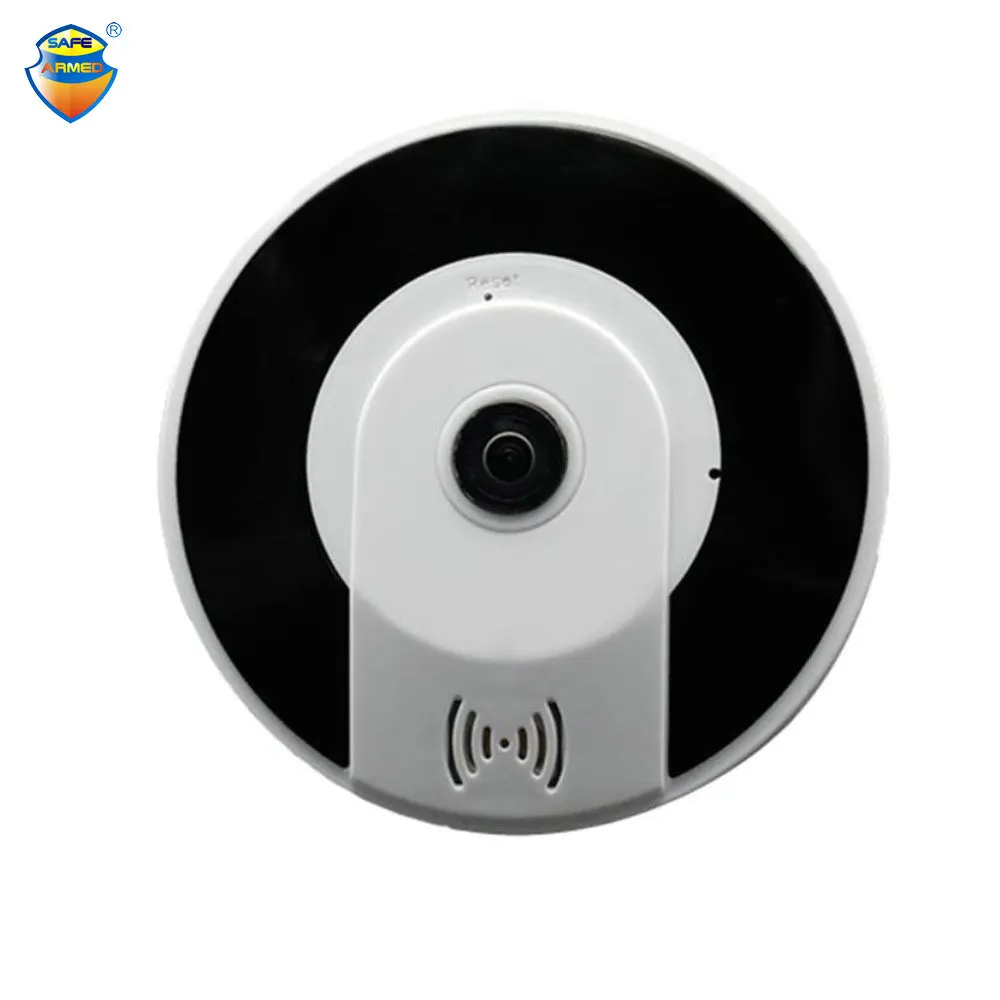 

3D VR 960P WiFi CCTV Camera Wireless Fisheye Security Camera Surveillance Night Vision V380 Wi-Fi 3D Camera View Baby monitor