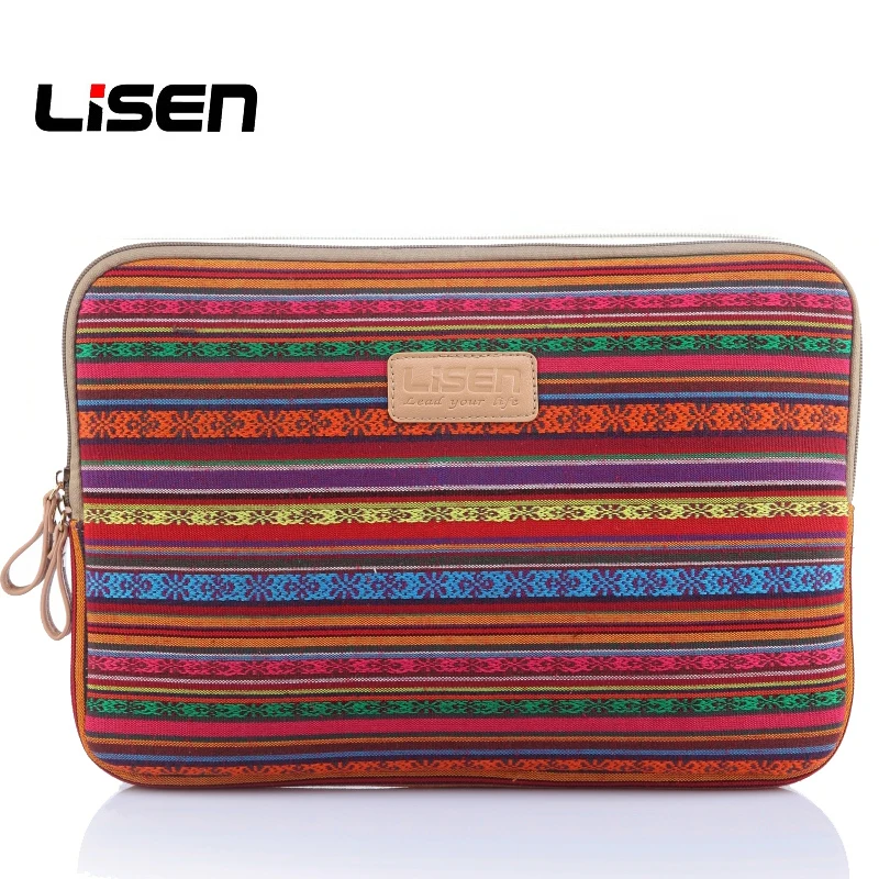 Lisen Ethnic Pattern Laptop Sleeve Notebook Carry Bag 11