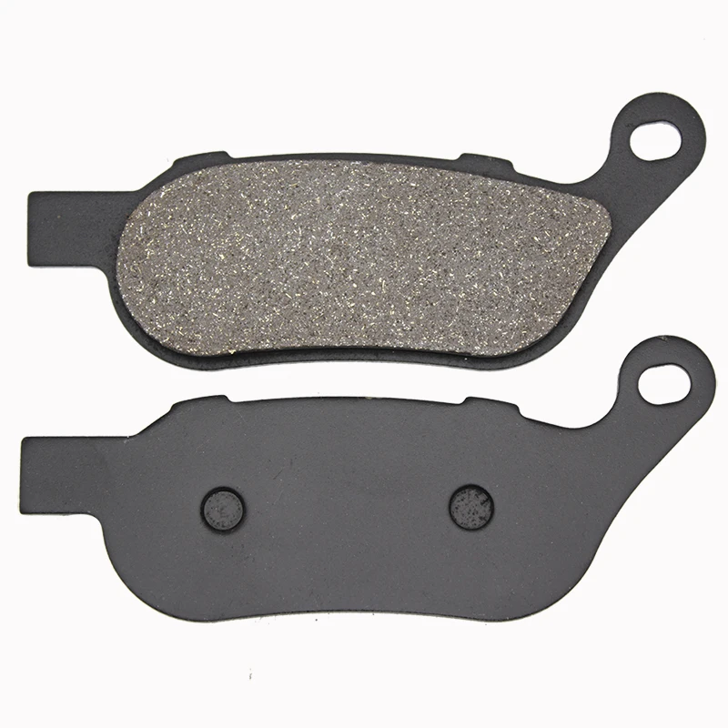 Cyleto Motorcycle Rear Brake Pads for Harley davidson FXSTC Softail Custom 2008-2010 FXDWG Dyna Wide Glide 2008-2017