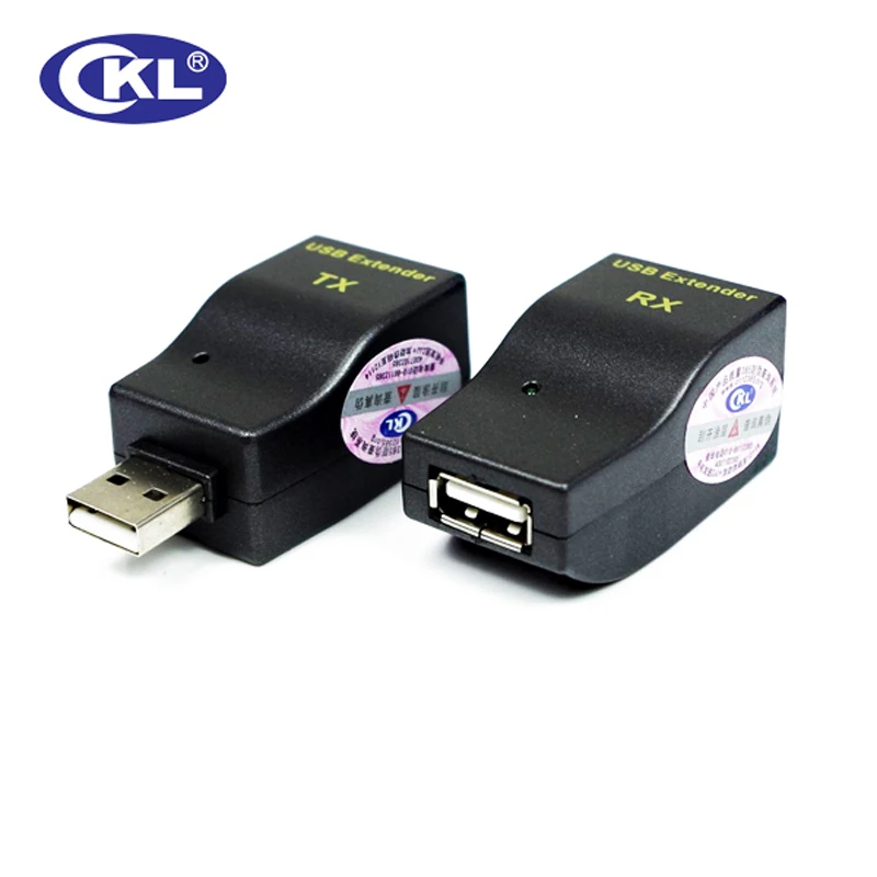 CKL-كابل تمديد USB CAT5/CAT5E/CAT6 STP لتمديد إشارة USB حتى 50 مترًا/100 مترًا ، متوافق مع WINDOWS 98SE/ME/2000/XP LINUX