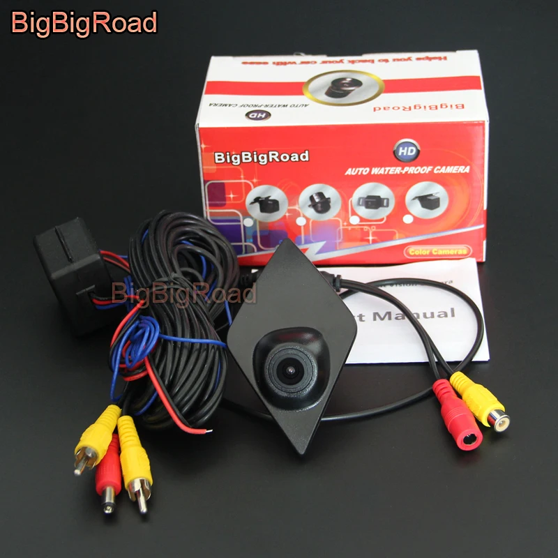 BigBigRoad CCD Car Front View Logo Camera For Renault Koleos Kadjar 2016 2017 2018 2019 Waterproof Night Vision