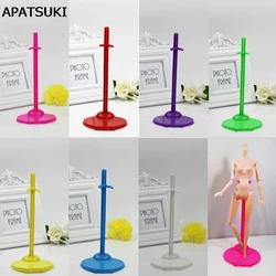 10pcs/lot Doll Stand Display Holder For Barbie Dolls Support 1/6 Doll Accessories