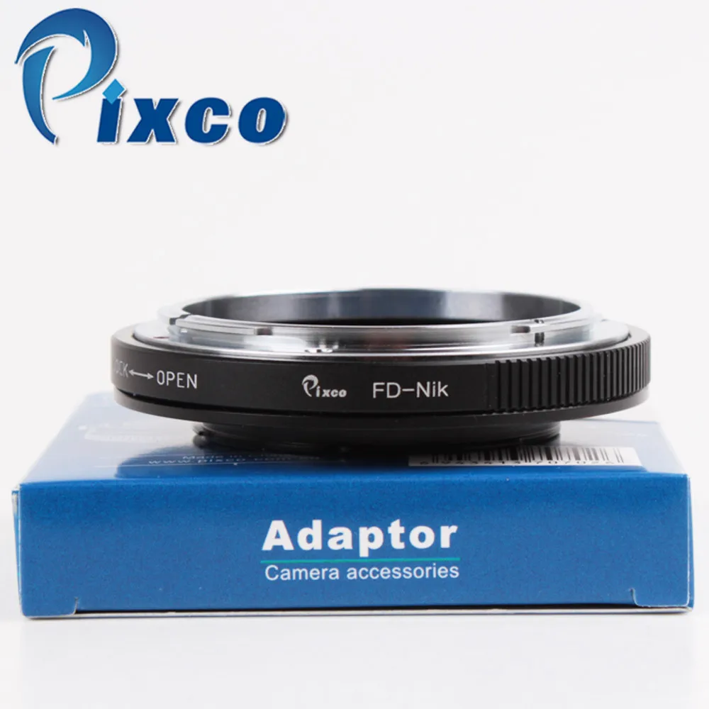 Adaptador de lente macro de pixco, sem vidro para canon fd, para nikon f, d3100, d5100, d700