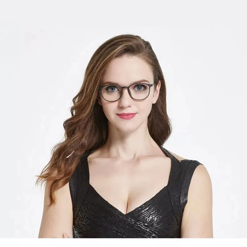 Bclear new ultra-light tr90 unisex óculos moda slim retro homens mulheres armação óptica espetáculo 2212 prescrição eyewear quente