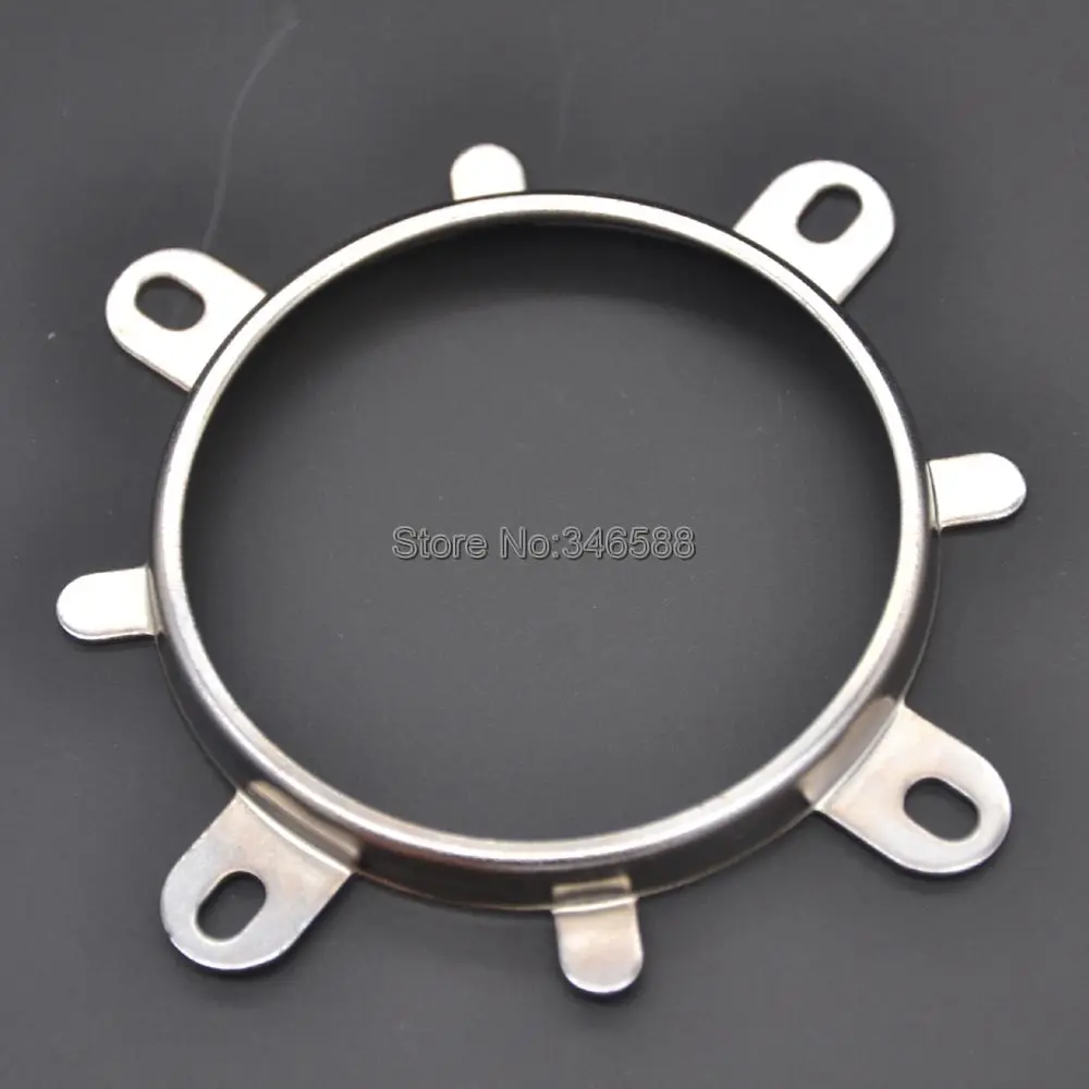57mm Round Optical Glass LED Lens + 47mm Square Reflector Cup + 60MM Fixing Bracket 3 in 1 for 10W High Power Square LED Lamp