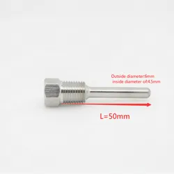 Thermowell Immersion Sleeve Pocket Stainless Steel 304 BSP 1/4