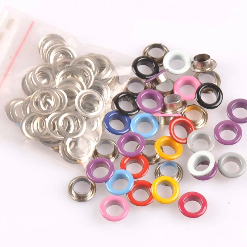 10mm 100PCs mix Metal Eyelets DIY Scrapbooking Embellishment Garment Accessories Apparel Sewing handmade Crafts cp1916