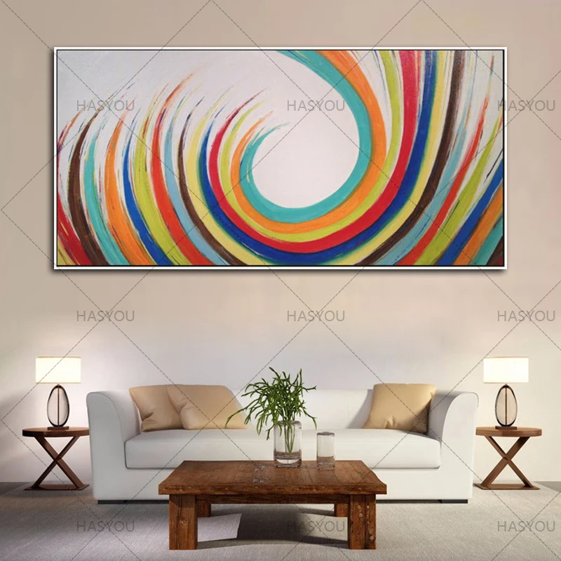 

wholeSale Abstract Modern handmade Oil Painting Hand Painted painting Wall Art Canvas Picture For Living Room restaurant office