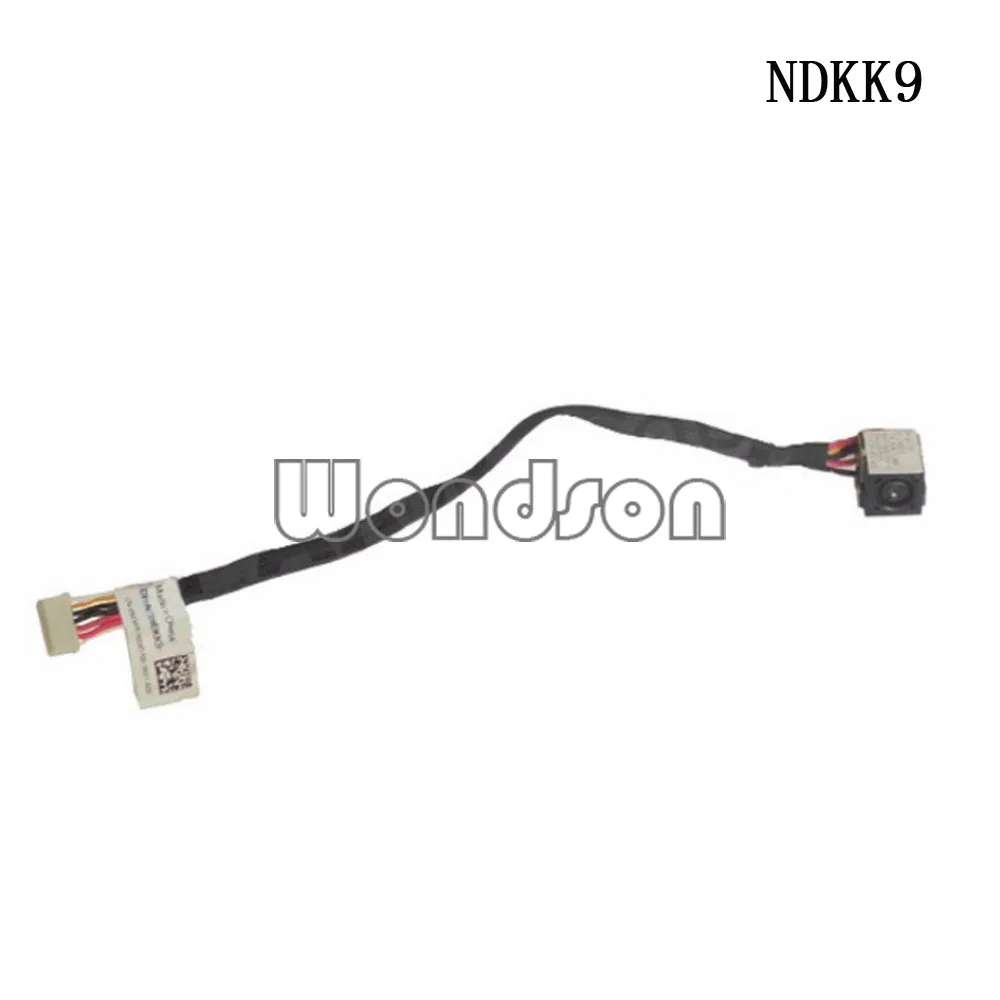 New DC Cable For Dell Latitude E5520 DC Jack  Cable - NDKK9 0NDKK9 w/ 1 Year Warranty