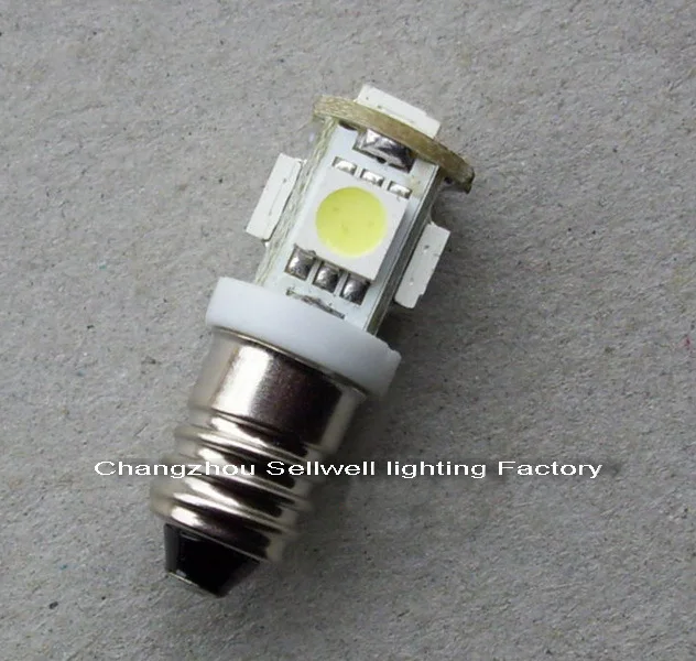 

E10 T105 bulb 24V head LED 30V machine and instrument indicator light 12V A1109 2025-02