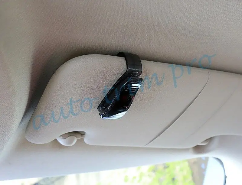 Inner Car Accessories Mini Spectacles Sun Visor Glasses Clip Holder Card Ticket