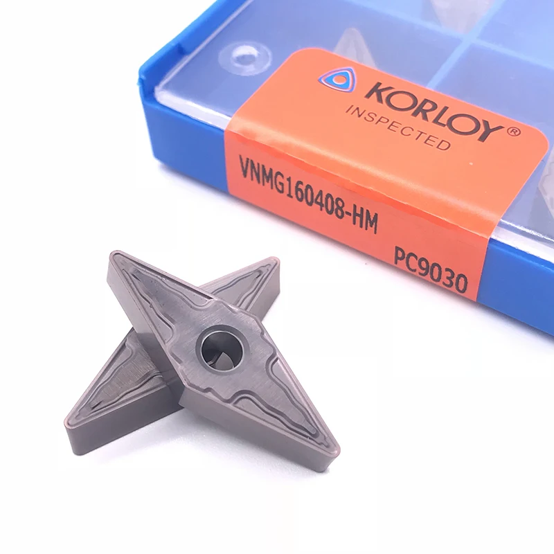 Blade 100% оригинал VNMG160404 VNMG160408 HM PC9030 внешняя фотопластина для нержавеющей стали высокого качества