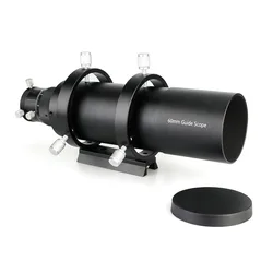 New 60mm Multi-Use Guide Scope with Helical Focuser for CCD Astronomy Camera Black LD2018B