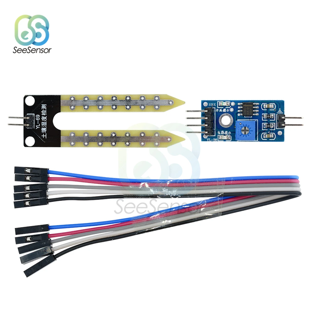 Soil Moisture Hygrometer Detection Humidity Sensor Module For arduino Development Board Smart Electronics DIY Kit