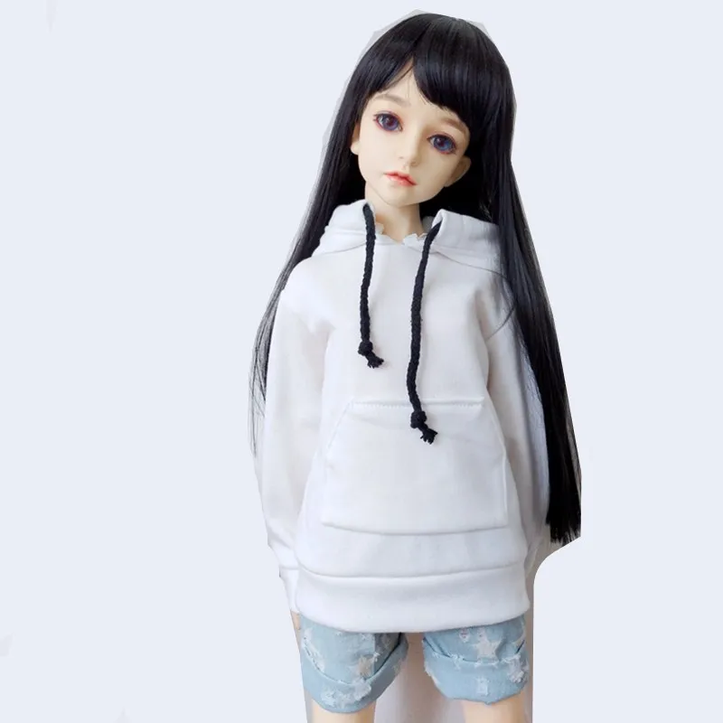 1/6 1/4 1/3 BJD SD Doll Clothes Sweatshirt for Doll Accessories,Casual Wear Blouse Shirt Fashion Doll Clothing Outfits for Dolls