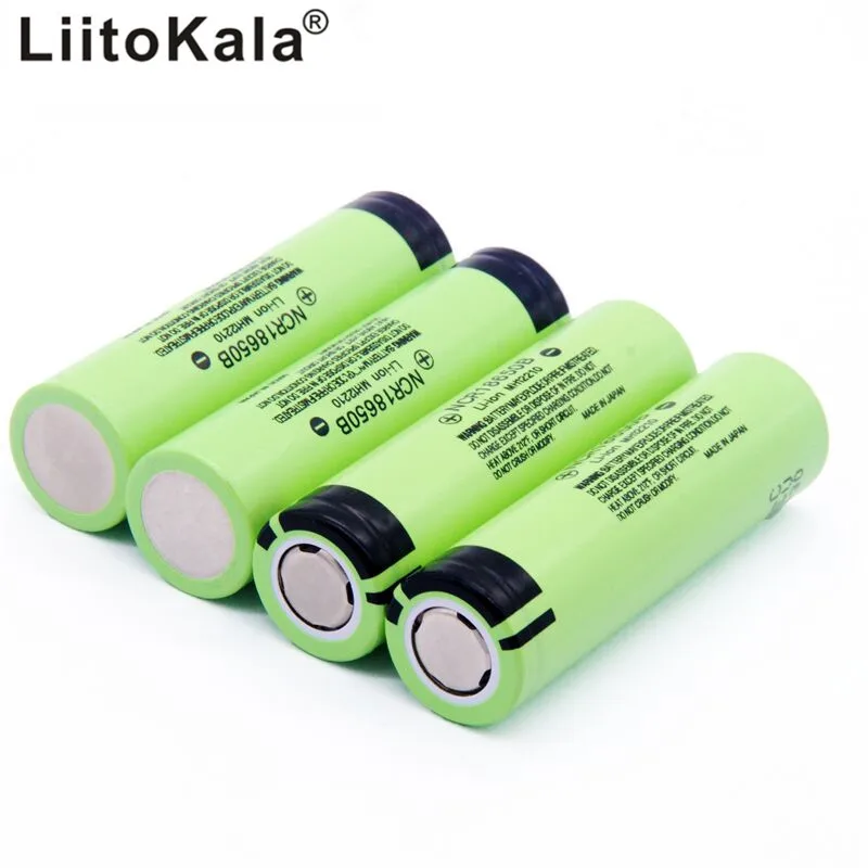 100% New Original NCR18650B 3.7v 3400mah 18650 Lithium Batteries Rechargeable Battery For Flashlight