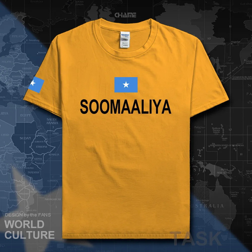 Somalia Somali t shirt fashion 2017 jersey nation team 100% cotton t-shirt clothing tees country sporting gyms Soomaaliya SOM SO