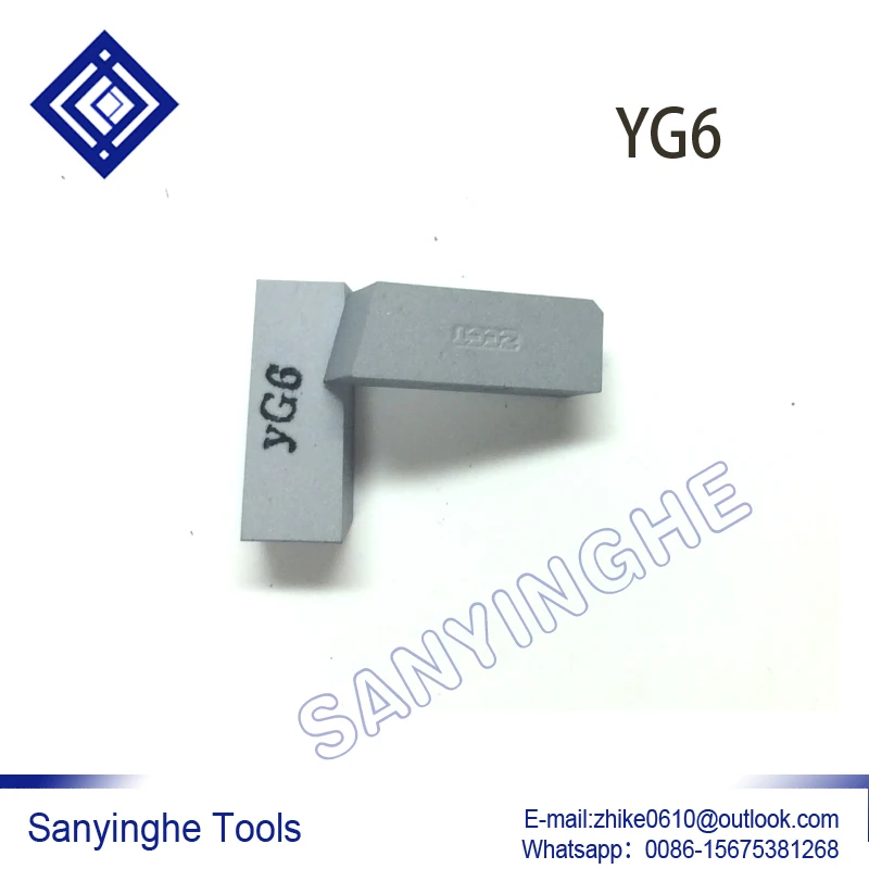 30pcs/lots C305 YG6 / YG8 / YW1 / YW2 / YT5 / YT14 / YT15 Carbide Welding Inserts Brazed Insert