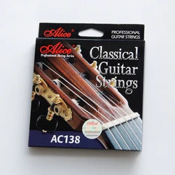 5 sets Alice Classical Guitar Strings Crystal Nylon Professional Guitar Strings Guitar Accessories part Guitarra