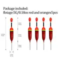 5 piezas de 5g rojo