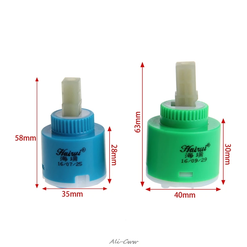 35mm/40mm Ceramic Disc Cartridge Inner Faucet Valve Water Mixer Tap