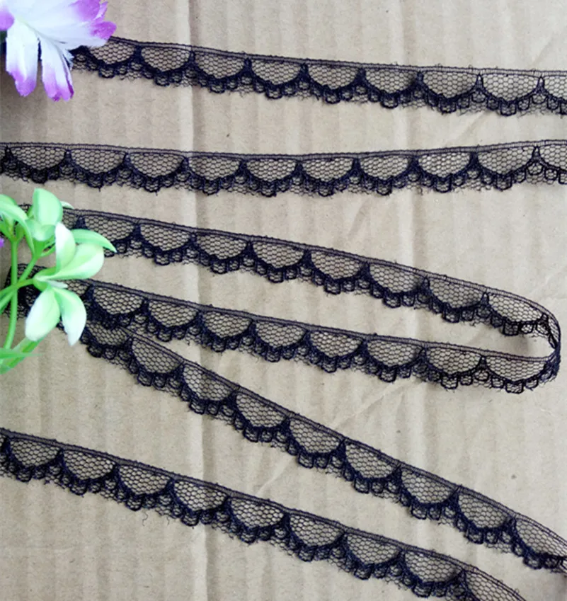 30yards hot width 12mm Embroidered Net Lace Trim fabric Garment ribbon headband wedding party decoration gift DIY Accessories #6