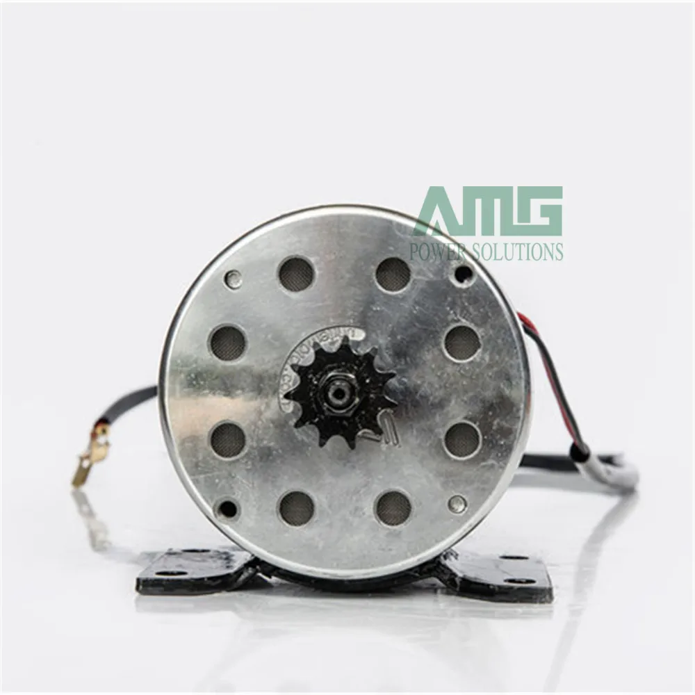 MY1020 500W DC 24V/36V/48V 2500rpm High Speed Brush Motor For ElectricTricycle, Electric Scooter Motor, Sprocket Gear Type