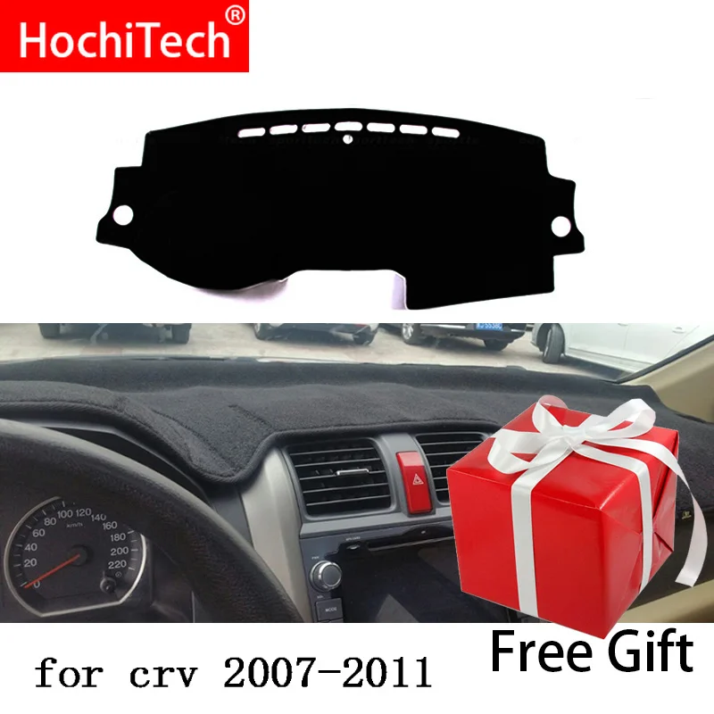 For honda CRV CR-V 2007-2011 Right and Left Hand Drive Car Dashboard Covers Mat Shade Cushion Pad Carpets Accessories