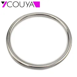 2017 New fashion simple Surface Men and Women Bracelet & Bangle Stainless Steel Bracelet Men Silver