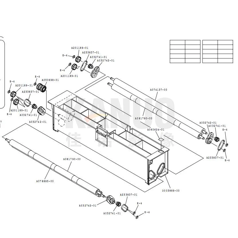 Z021313 No 2 Turn Rack Unit Cross Over Rack Noritsu QSS 3201 3202 3203 3701 3702 3701HD 3702HD