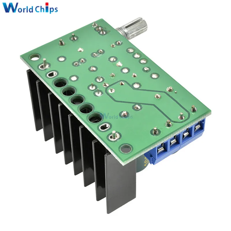 diymore TDA2050 Amplifier Board DC 12-24V 5W-120W 1 One Channel Mono Audio Power Amplifier Board Module 1-Channel 60*35*40mm