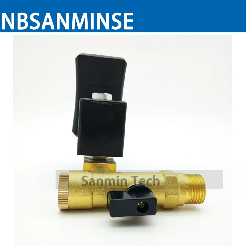 Imagem -04 - Solenoide o para Válvulas de Drenagem Eletrônica Compressor de ar Bronze Nbsanminse de Alta Pressã