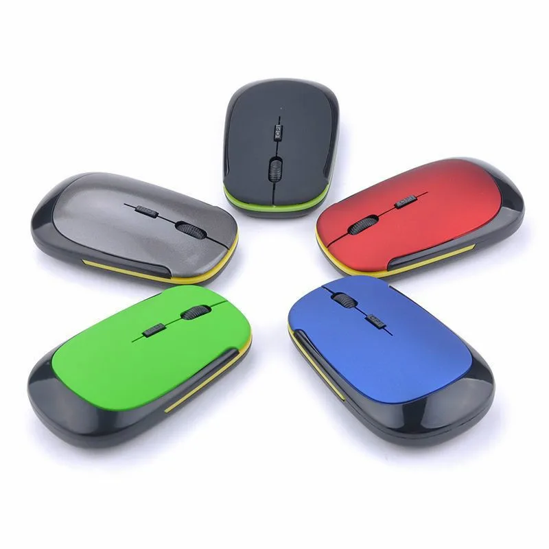 Wireless Mouse Fashion U-Shaped 2.4GHz Wireless Mouse 1600DPI Optical Mouse For Computer Laptop