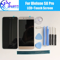 Ulefone S8 Pro  LCD Display+Touch Screen 100% Original LCD Digitizer Glass Panel Replacement For Ulefone S8 Pro +tool+adhesive