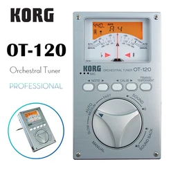 KORG OT-120 OT120 Professional Orchestral Tuner Chromatic Tuner Bass/Saxophone/ Violin/ Flute Tuner Universal Tuner